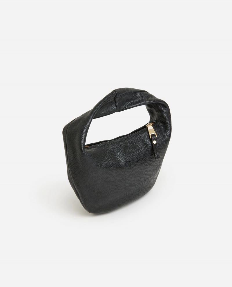 Black Flattered Alva Mini Handbag Leather Accessories Bags | NZDFL85310