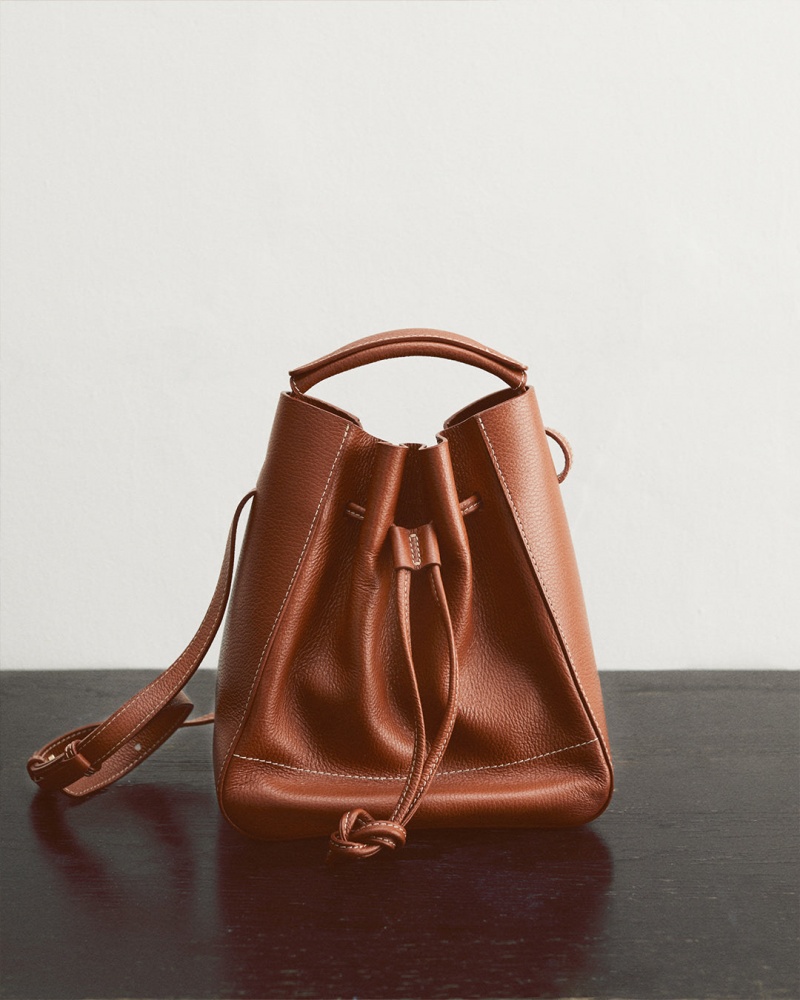 Brown Flattered Bo Bucket Bag Leather Accessories Bags | NZXBR93199