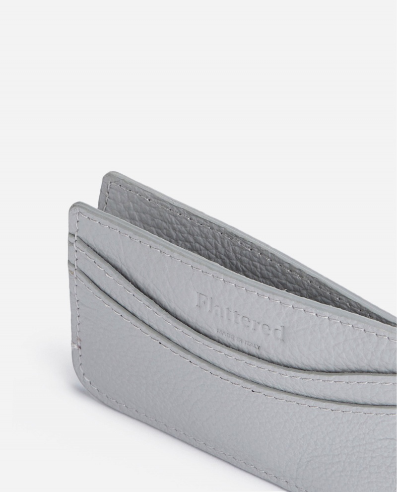 Grey Flattered Bonnie Leather Accessories Accessories | NZNEJ30098