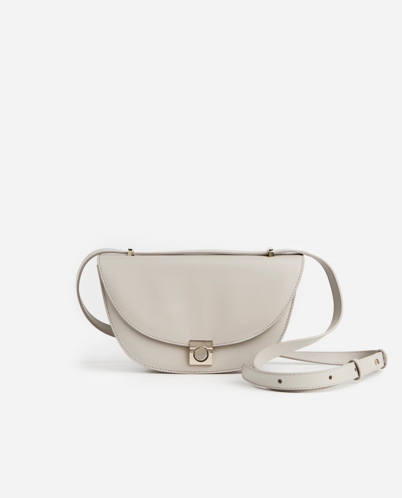 White Flattered Cindy Cross Body Bag Accessories Bags | FNZUI11217